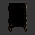 Vintage Commercial Safe With Wheels For Secure Business Storage Equipment