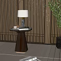 New Chinese style side a few side a few corner a few 3d model