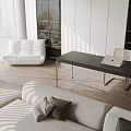Modern Living Room Minimalist Living Room 3d model