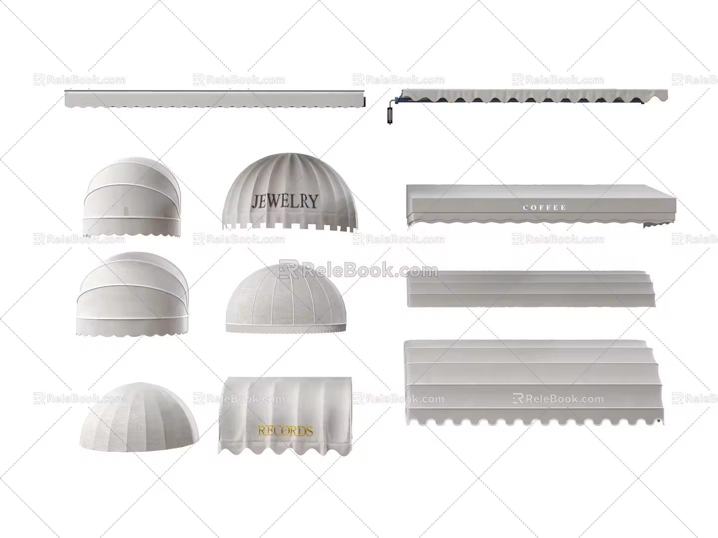 Utility Awning Canopy 3d model