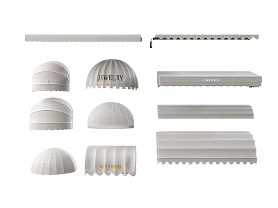 Utility Awning Canopy 3d model
