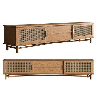 Nordic TV cabinet 3d model