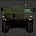 Heavy Duty Military Vehicle Truck Chassis With Multi Wheel Design Structure