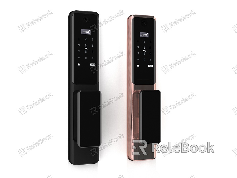 Modern Door Handle Smart Door Handle model