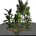 Lush Green Plants And Colorful Flowers In Book Shaped Planter With Wooden Structure