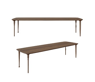 Dining Table Desk Conference Table 3d model