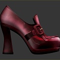 High Heels Stiletto Shoes Stiletto Heels Thick Heel Shoes Thick Heel Shoes High Heel Shoes Fashion High Heel Shoes 3d model