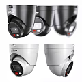 DAHUA Projection Surveillance Dome Cameras Black and White Security Devices