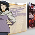 Anime Themed Posters In Various Sizes With Cartoon Character Designs