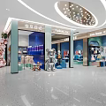 Modern Clothing Store Interior With Fashion Apparel Display Shelves And Bright Lighting