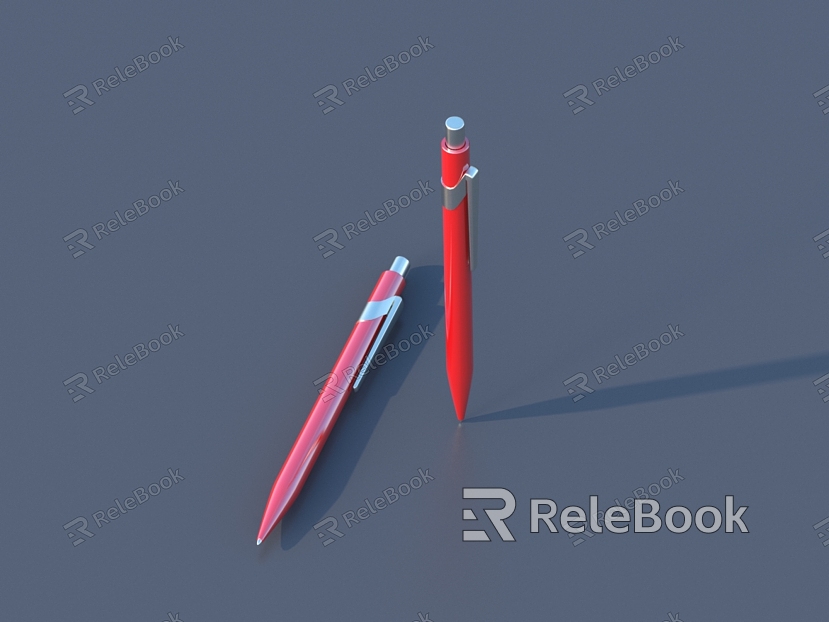 Ballpoint Pen 3D Model model