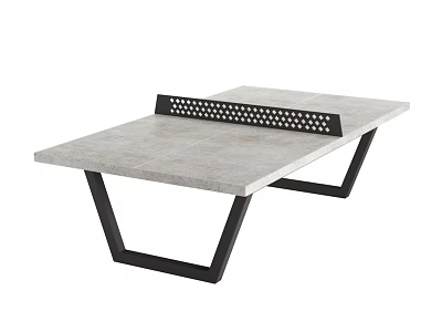Modern table tennis table tennis table 3d model