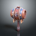 Wine Barrel Beer Barrel Barrel Old Barrel Barrel Barrel Barrel Realistic 3d model