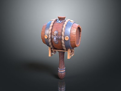 Wine Barrel Beer Barrel Old Barrel Realistic 3d model