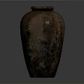 Traditional Handcrafted Brown Clay Pot With Textured Surface And Rustic Design