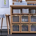 Modern Workbench Bar Service Workbench 3d model