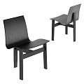 Quiet Wind Dining Chair 3d model