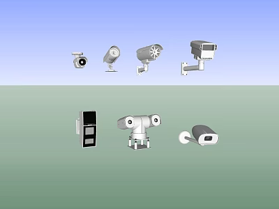 Modern camera 3d model