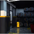 Car 4S Shop Professional Car Detailing Services With Modern Interior And Bays