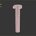 Modern Columns Stone Columns Stone Columns Old Stone Columns 3d model