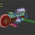 Engineering vehicles Engineering vehicles Construction vehicles Construction vehicles Large transport vehicles Engineering vehicles Infrastructure equipment 3d model