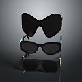 glasses sunglasses sunglasses sunglasses sunscreen glasses presbyopic glasses 3d model