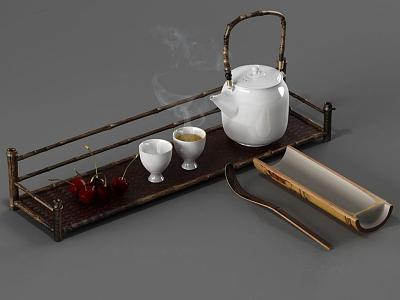 Tea Set 3d model