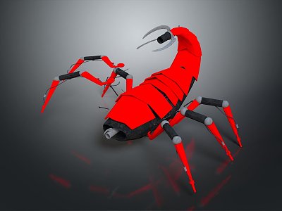 Machine Scorpion Mecha Scorpion Science Fiction Scorpion Cartoon Scorpion Anime Scorpion model