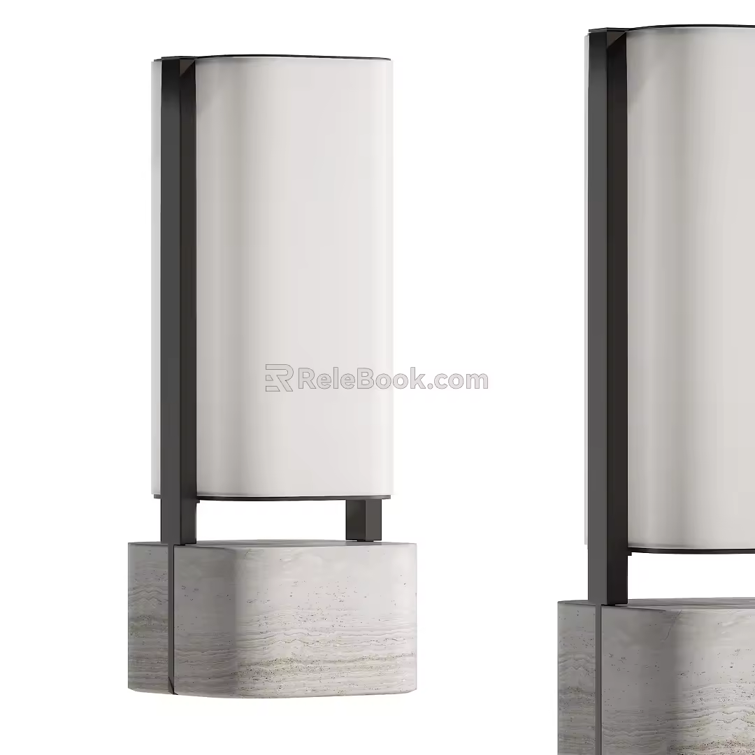 Table lamp 3d model