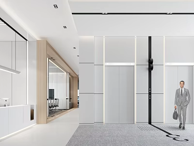 Modern Shower And Sauna Space With Clean Lines And Bright Lighting 3d model