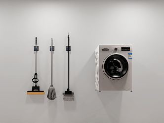 Modern washing machine mop washing machine 3d model