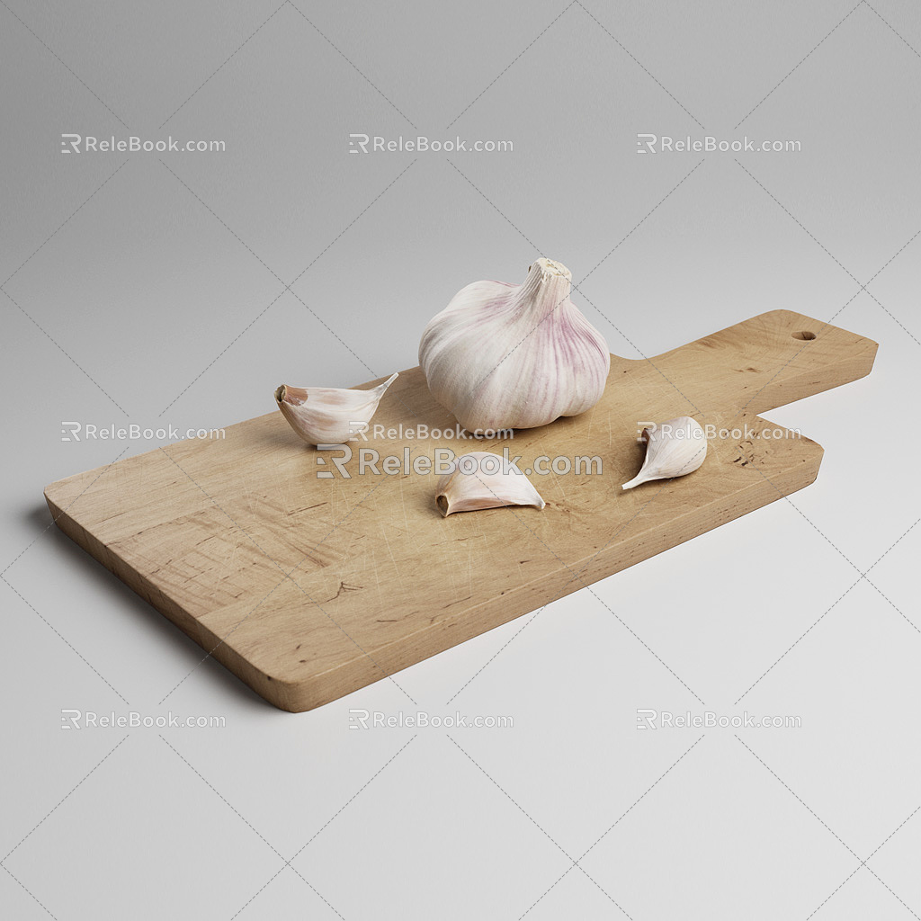 Garlic 3d model