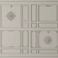 Decorative Wall Panel Designs With Intricate Line Patterns And Floral Motifs