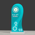 2023 Jifi Commercial Directional Signage Equipment With Arrow Indicators For Pickup Dropoff Area