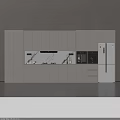 Modern Entryway Cabinet And Side Cabinet Design With Sleek Doors And Drawer Storage
