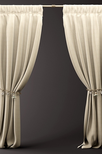 Curtains 3d model