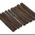 Natural Stone And Wooden Blocks Arranged For Decorative Display Purposes