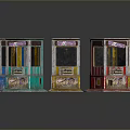 Vending Machine Vending Machine Vending Machine Vending Machine Commercial Vending Machine Vending Machine Vending Machine 3d model
