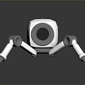 Robot Spider Robot Mecha Spider Science Fiction Spider Mechanical Spider Battery Spider Tower Defense 3d model
