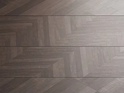 Herringbone Pattern Wooden Flooring With Natural Wood Texture And Modern Design 3d model