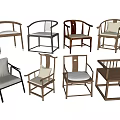 Modern Wooden Armchairs With Various Designs Armrests And Backrest Styles