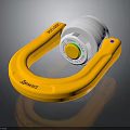 Yellow Beward U Shaped Equipment With White Circular Scale And Knob