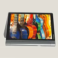Lenovo Foldable Laptop With Modern Design Touch Screen Displaying Colorful Guitars