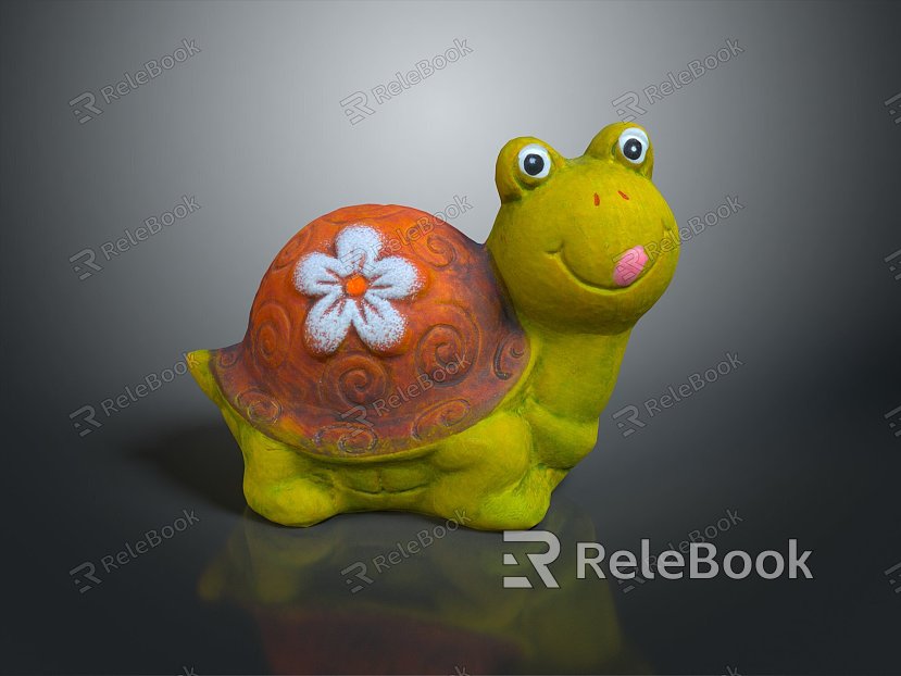 Turtle Turtle Cartoon Turtle Snapping Turtle Chickbill Turtle Reptile Cold Blooded Animal Reptile Reptile Class model