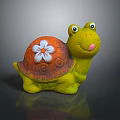 Turtle Cartoon Turtle Snapping Turtle Chickbill Turtle Reptile Cold Blooded Animal Reptile Class 3d model