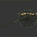 Artillery Gun Artillery Ship Gun Gun Siege Gun Cannon Anti-aircraft Breaking Heavy Gun Heavy Gun 3d model