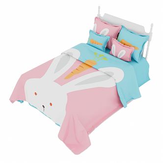 Modern Children's Bed 3d model