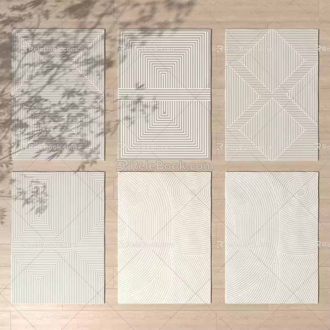 Carpet combination 3d model
