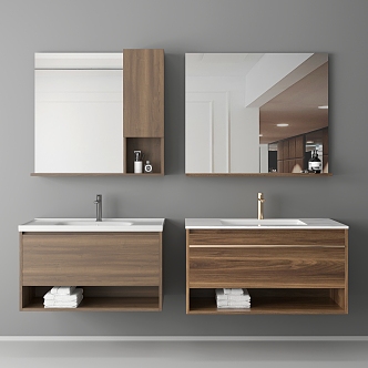 Bathroom Cabinet Bathroom Cabinet Washstand 3d model