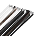 White Black Brown Decorative Trim Strips With Interlocking Profiles For Design 3d model